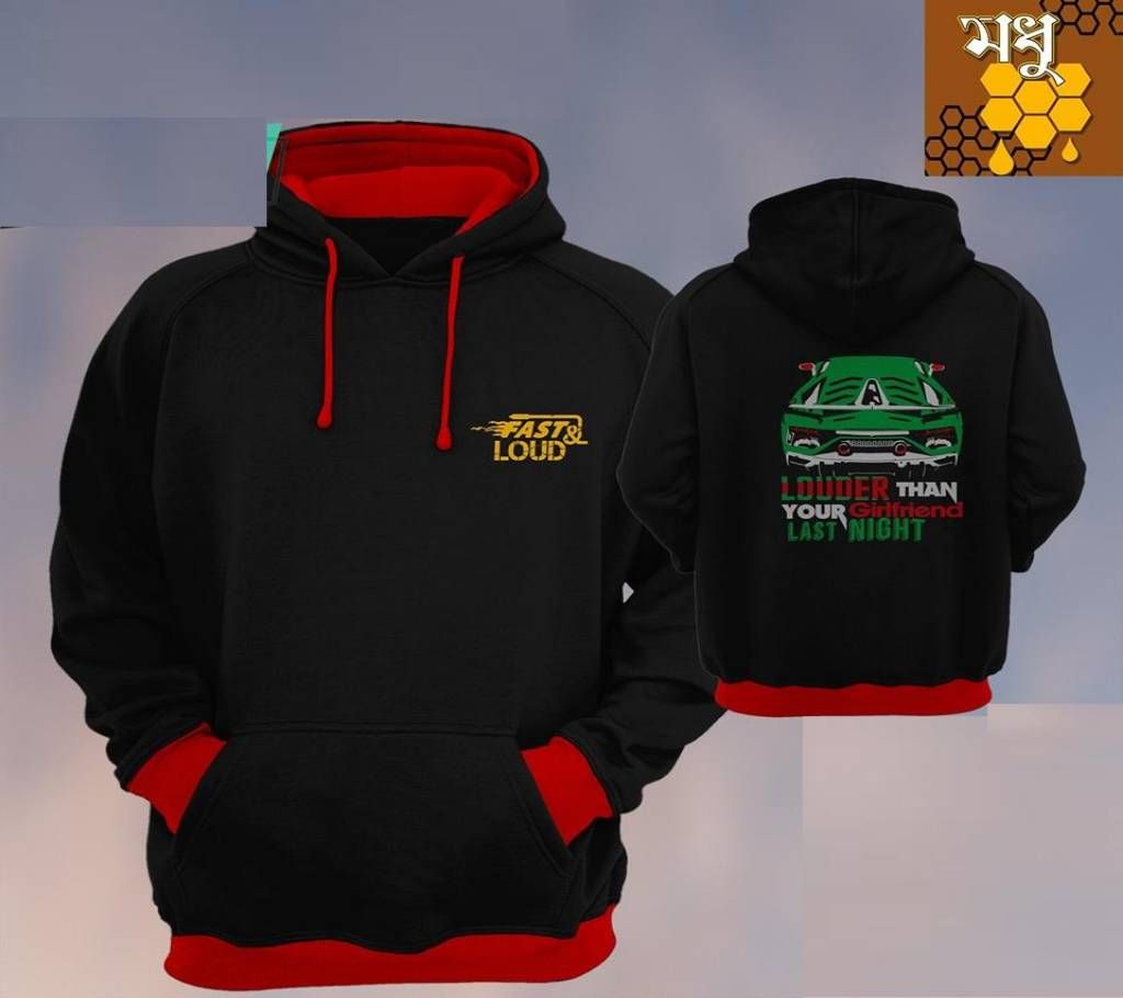 Fast & Loud Full Sleeve Gents Hoodie - buy 1 get 1 free