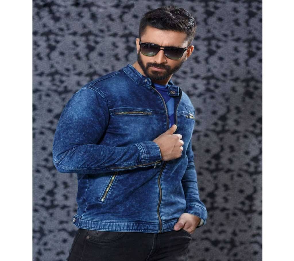 Mens Knit Denim Jacket - 60 - ABL 10 ounce knit denim