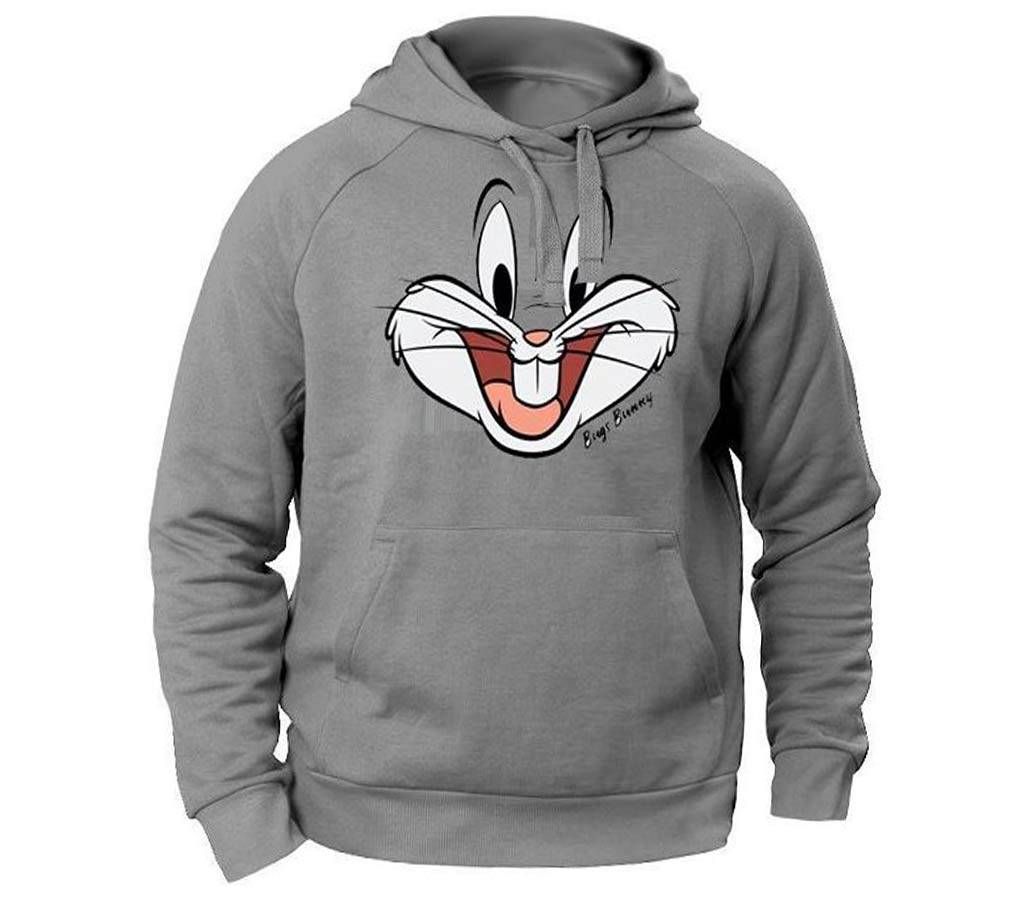 Trendy Hoodie Ash Bunny  H 03  LEB