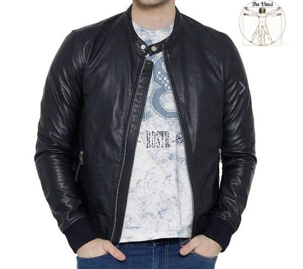 Men's Black Bomber Jacket DV:4