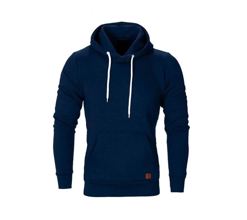 Mens full slieve cotton casual hoodie
