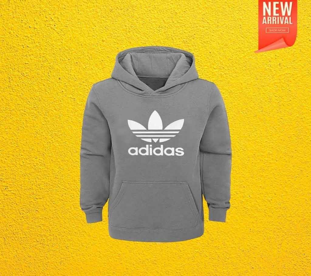 Mens  Hoodie 18 - adidas - Ash - DID