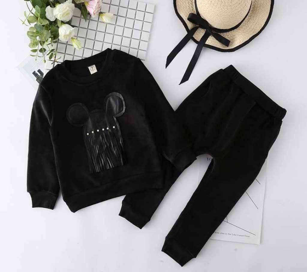 Winter tops and pant set for girls