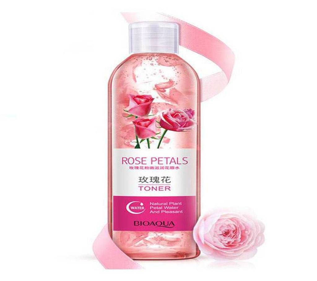 Bioaqua Rose Petals Essence Water Face Toners  250ml China