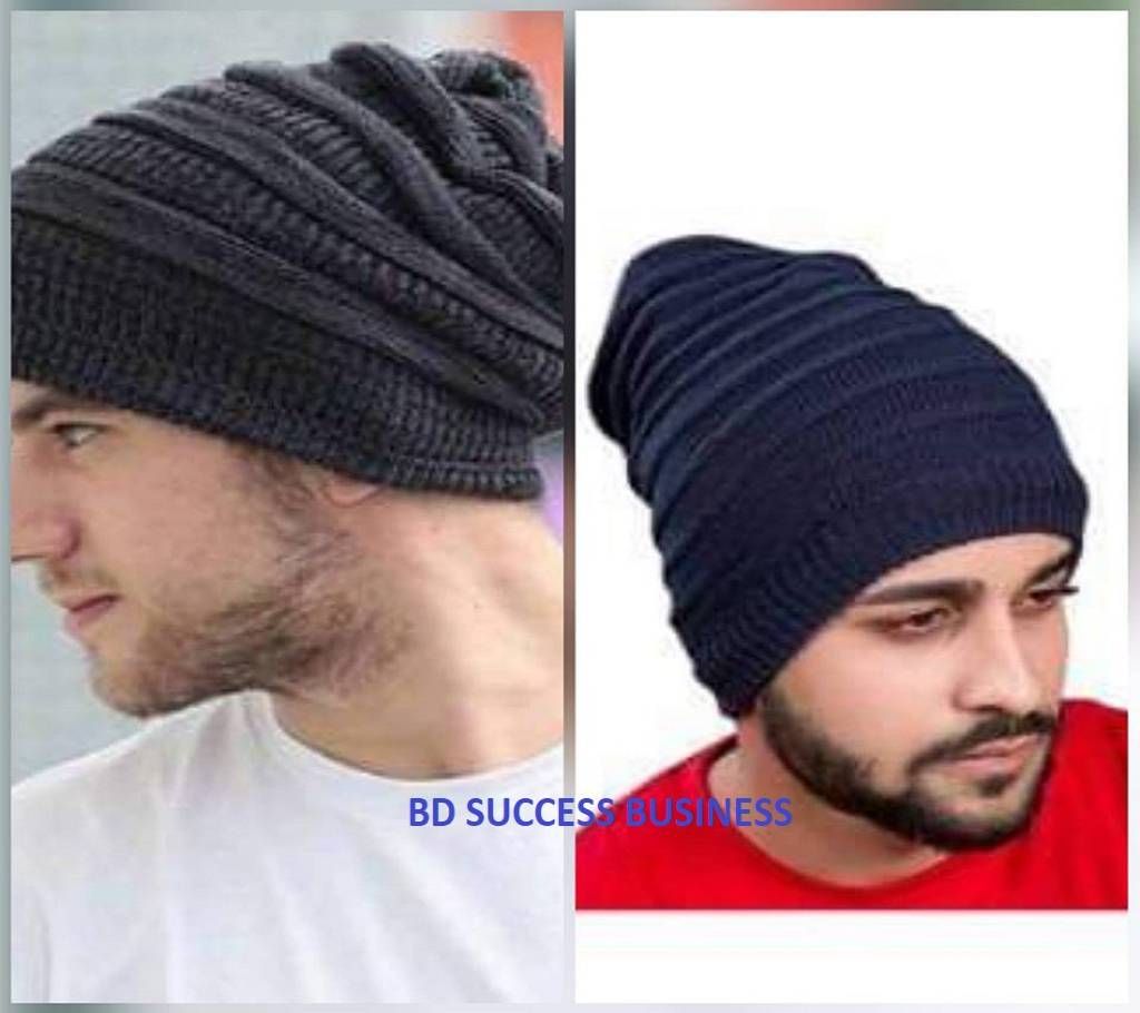 Gents Beanie Winter Cap - 2 Pieces