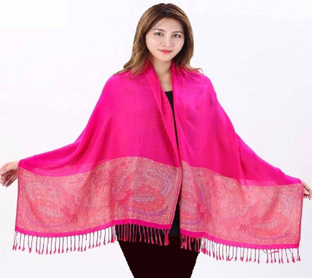 Cotton Blends Warm Tassel Shawl
