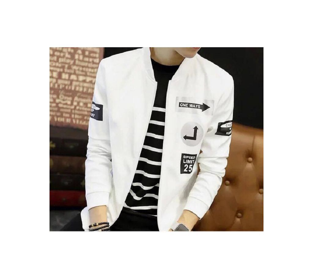 Winter Lather Blazer Jacket For Men 