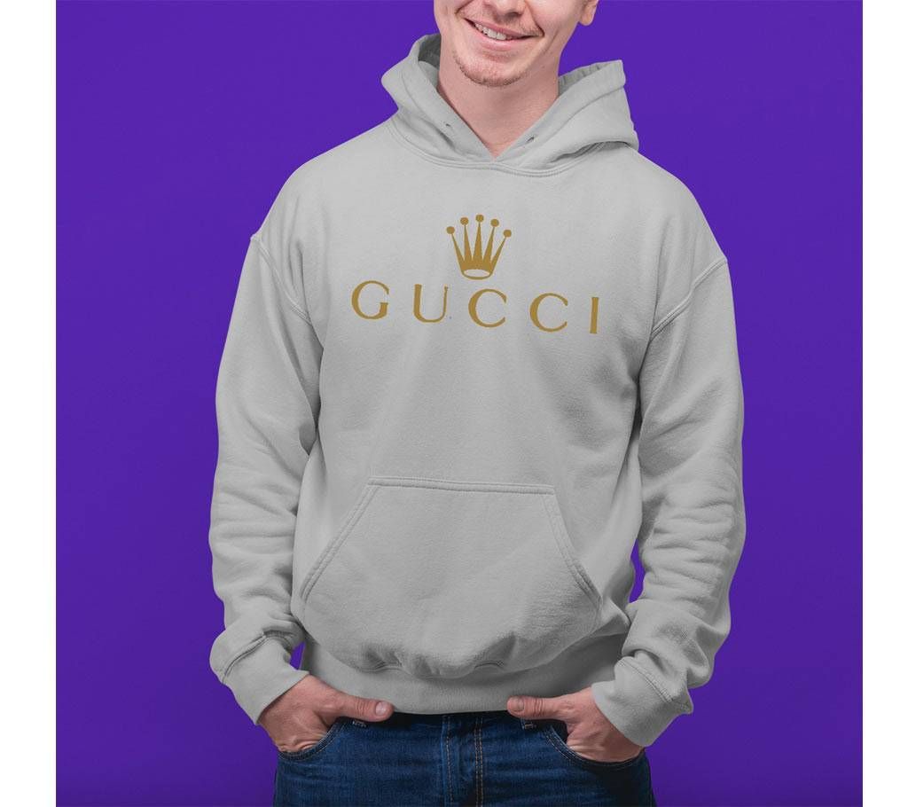 Gucci Mens Hoodie - Grey (Copy) 