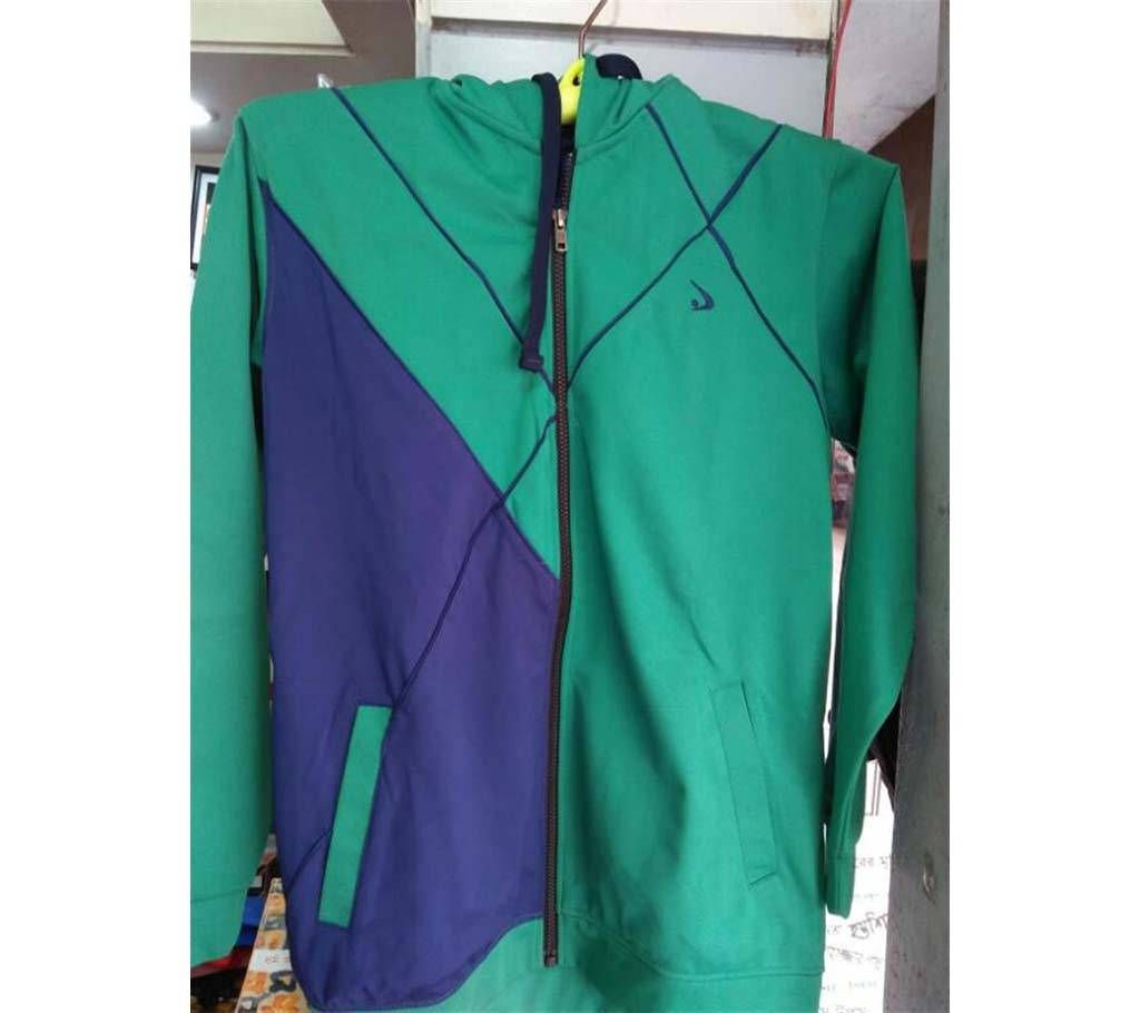 Full Sleeve Hoodie (Green blue)