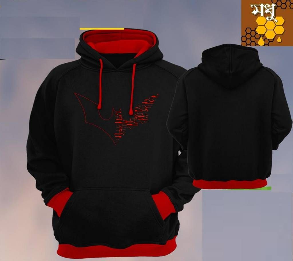 Batman Full Sleeve Gents Hoodie - buy 1 get 1 free