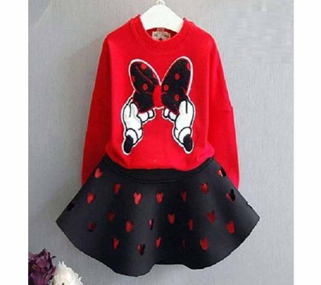 Cottn Winter Dress For Baby Girls 