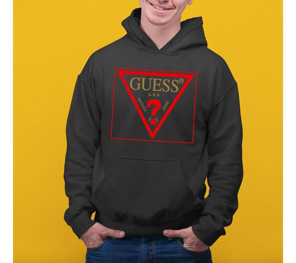 Guess Mens Hoodie - Black