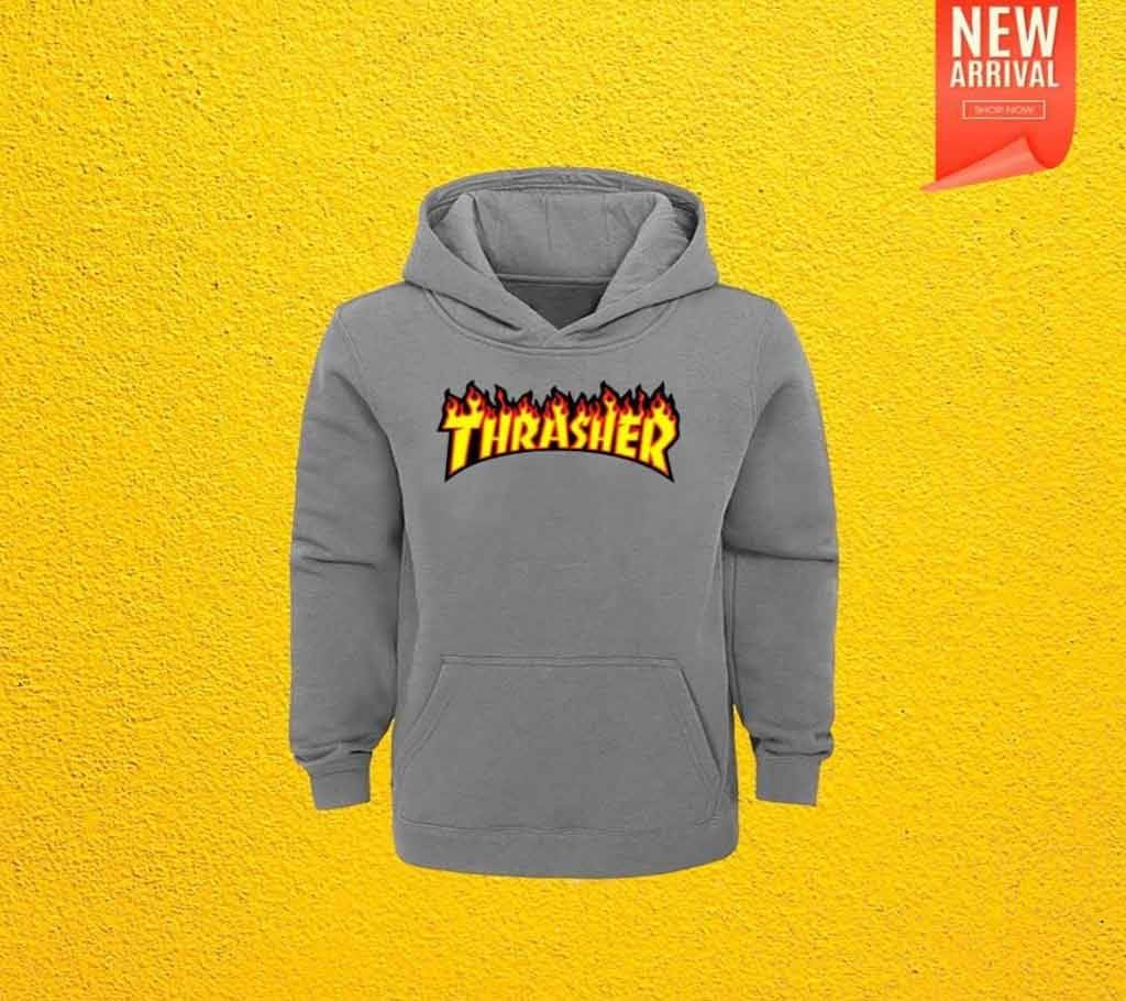 Mens Hoodie 13 -THRASHER - Ash - DID