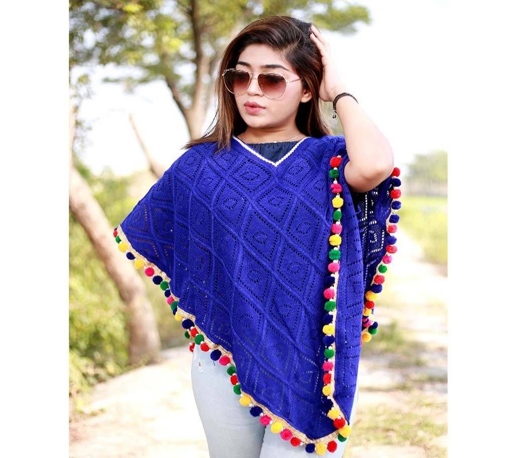 Stylist Poncho ( Hand Work)