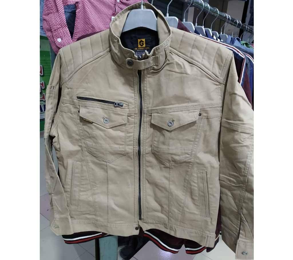 MENS FULL SLEEVE FRONT ZIP JACKET