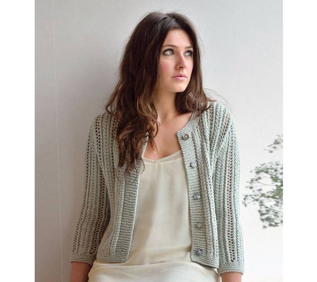Ladies Cotton Short Sweater
