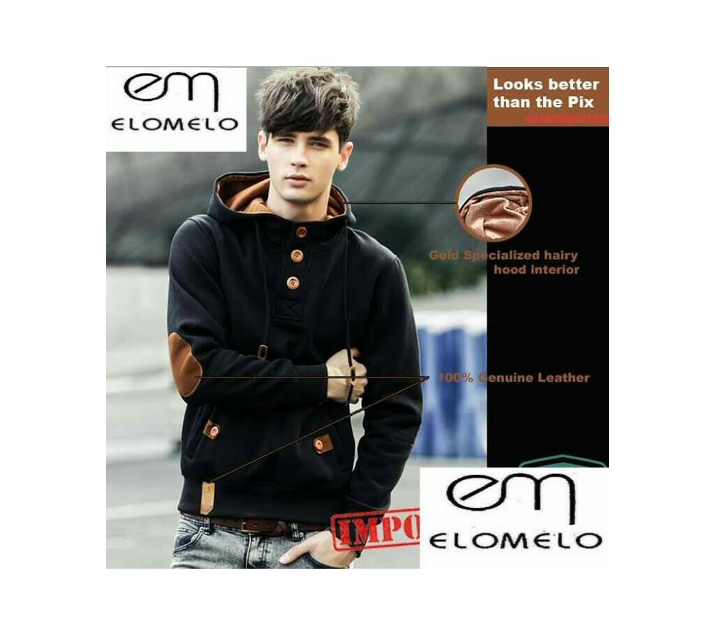 Men's Button Hoodie 