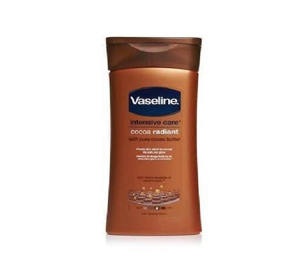 Vaseline intensive care COCOA radiant body lotion for dry skin  200ml - South Africa
