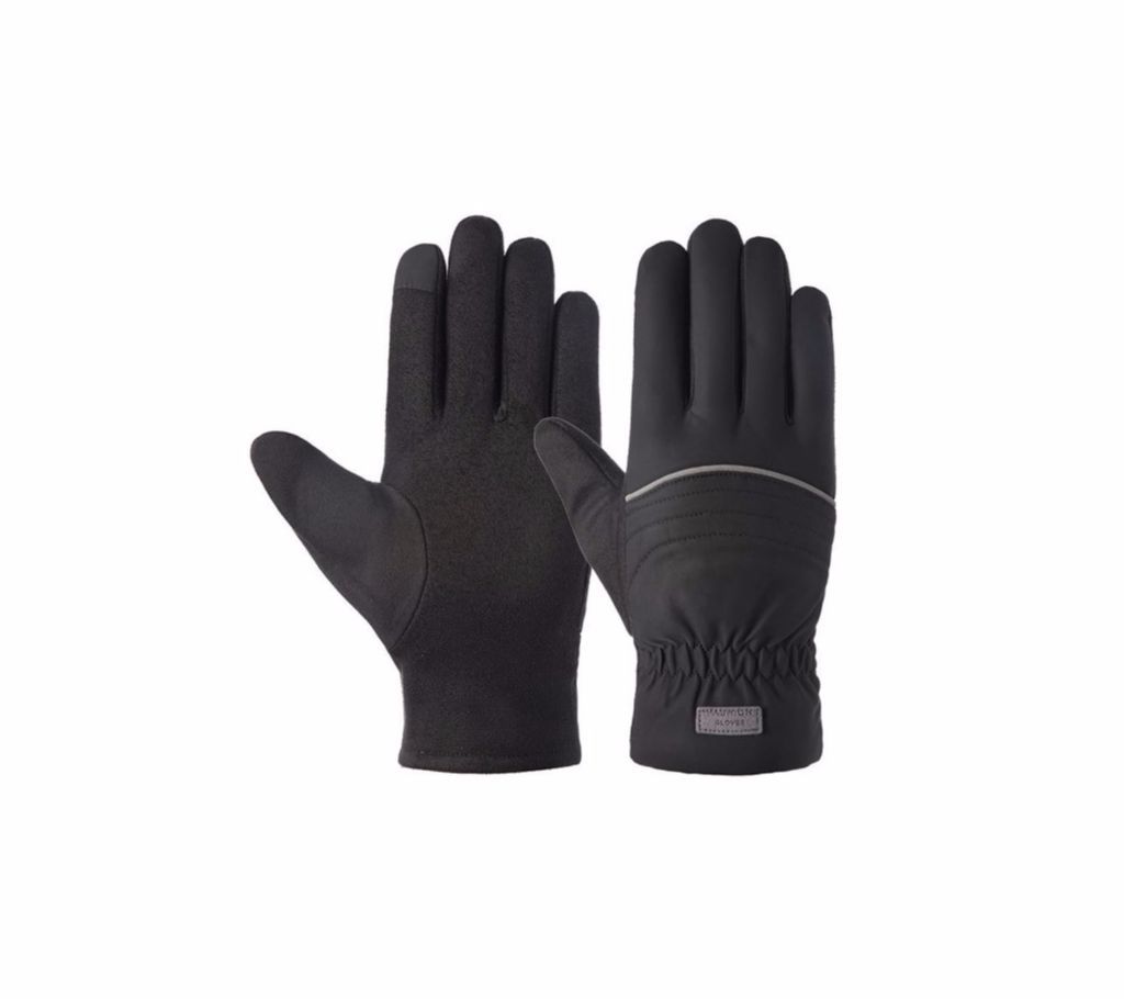 Riding,Driving Touch Screen Non-slip Waterproof And Windproof  Warm Gloves