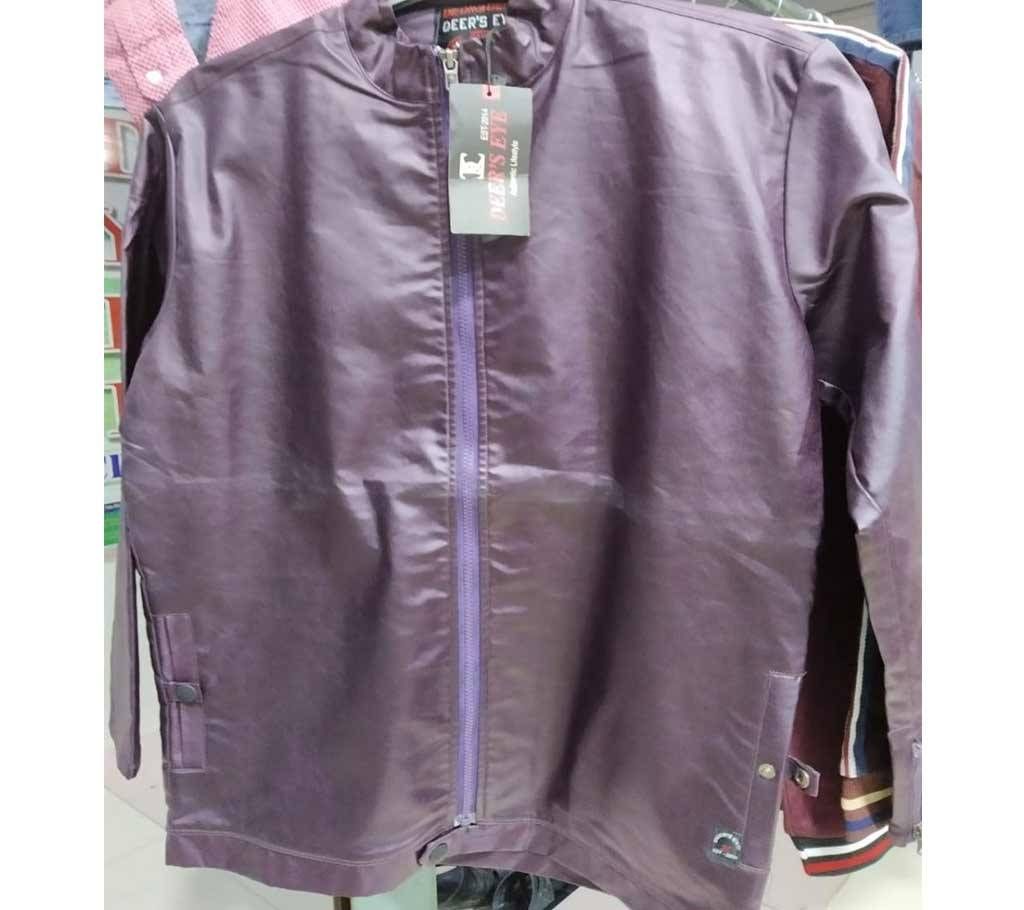 PU COATING LEATHER JACKET