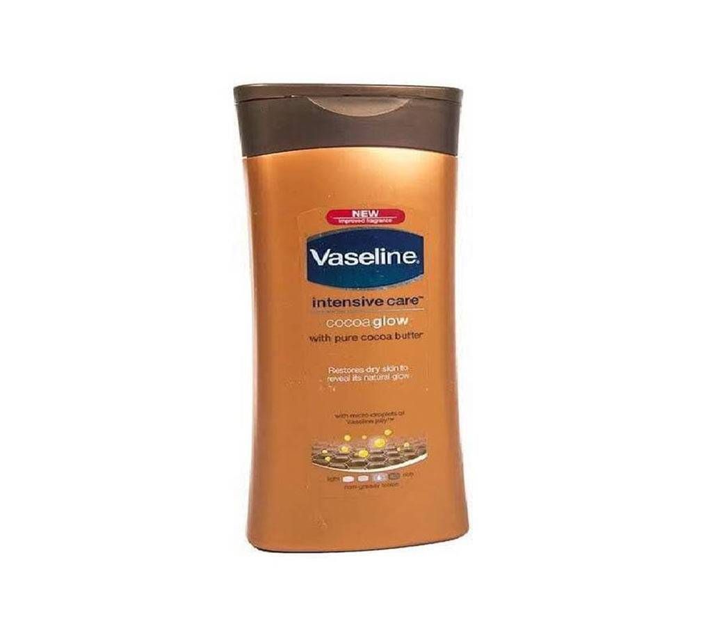 Vaseline intensive care COCOA radiant body lotion for dry skin 400ml - South Africa