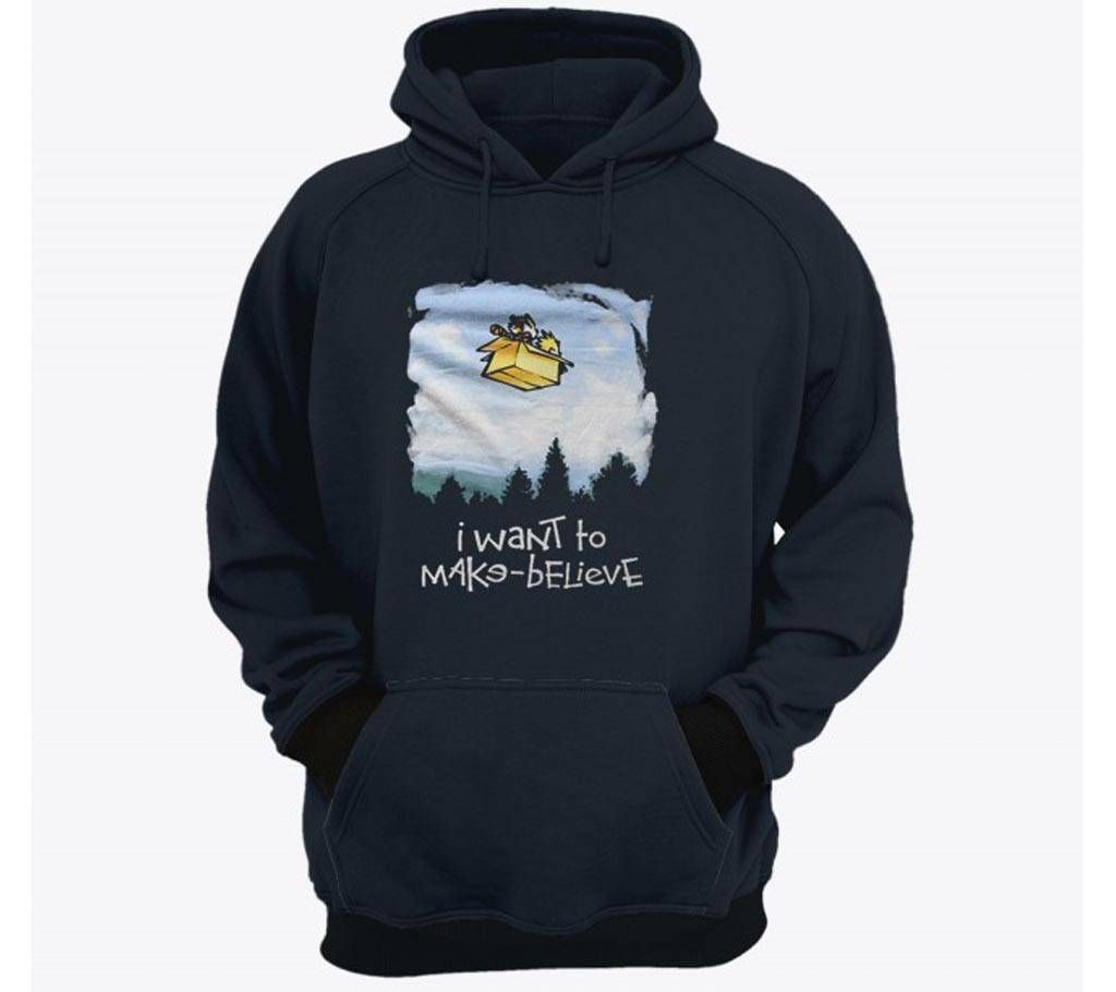 Wish-Navy Blue-Mens-Hoodie