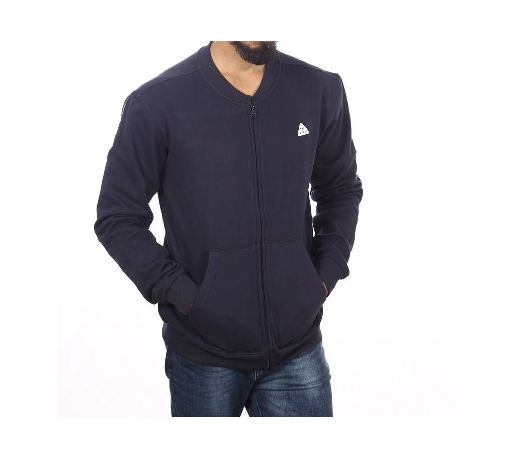 Navy Blue Full Sleeve Jacket For Men 