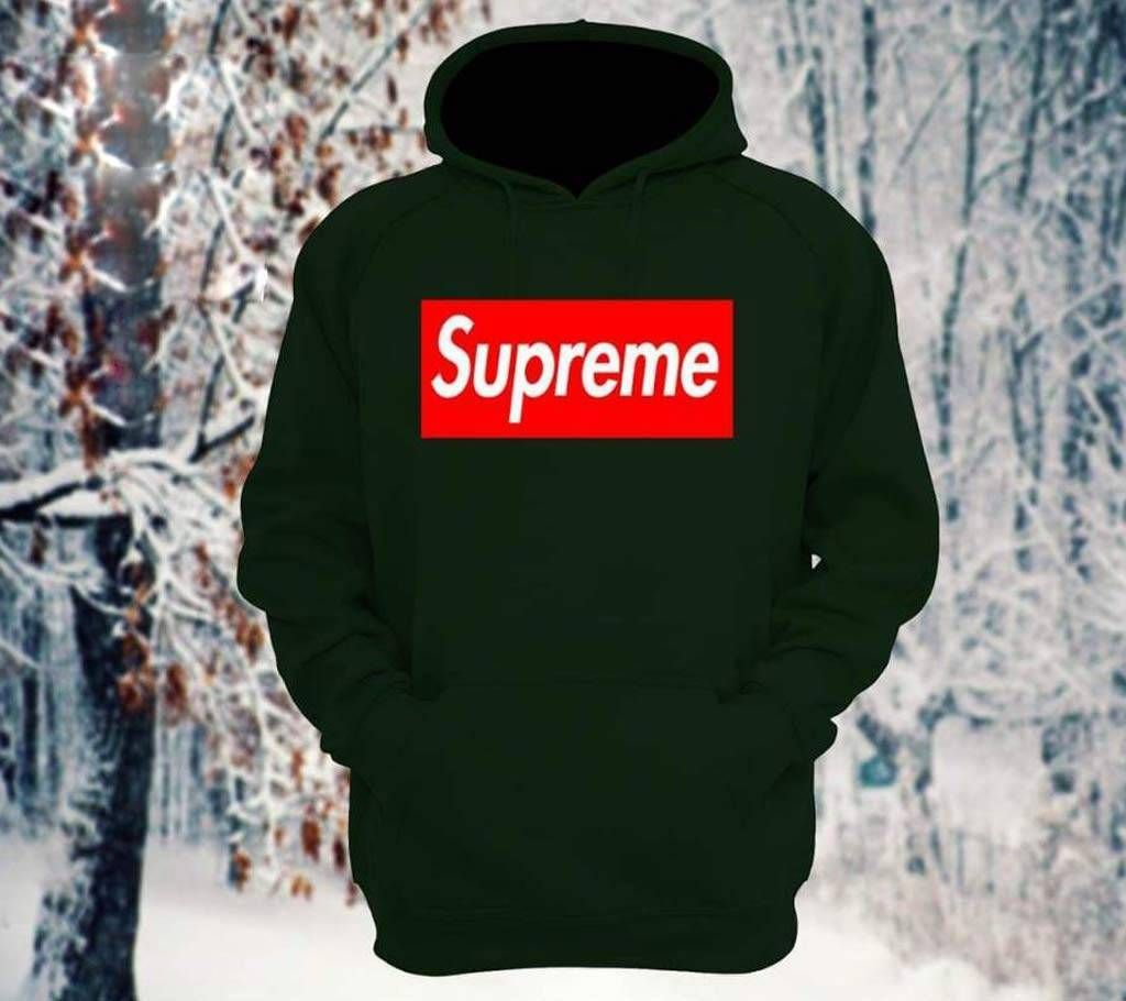 Supreme Full Sleeve Gents Casual Hoodie