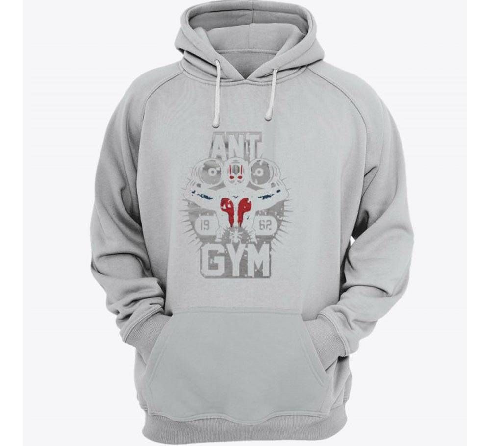Antman-Grey Melange-Mens-Hoodie