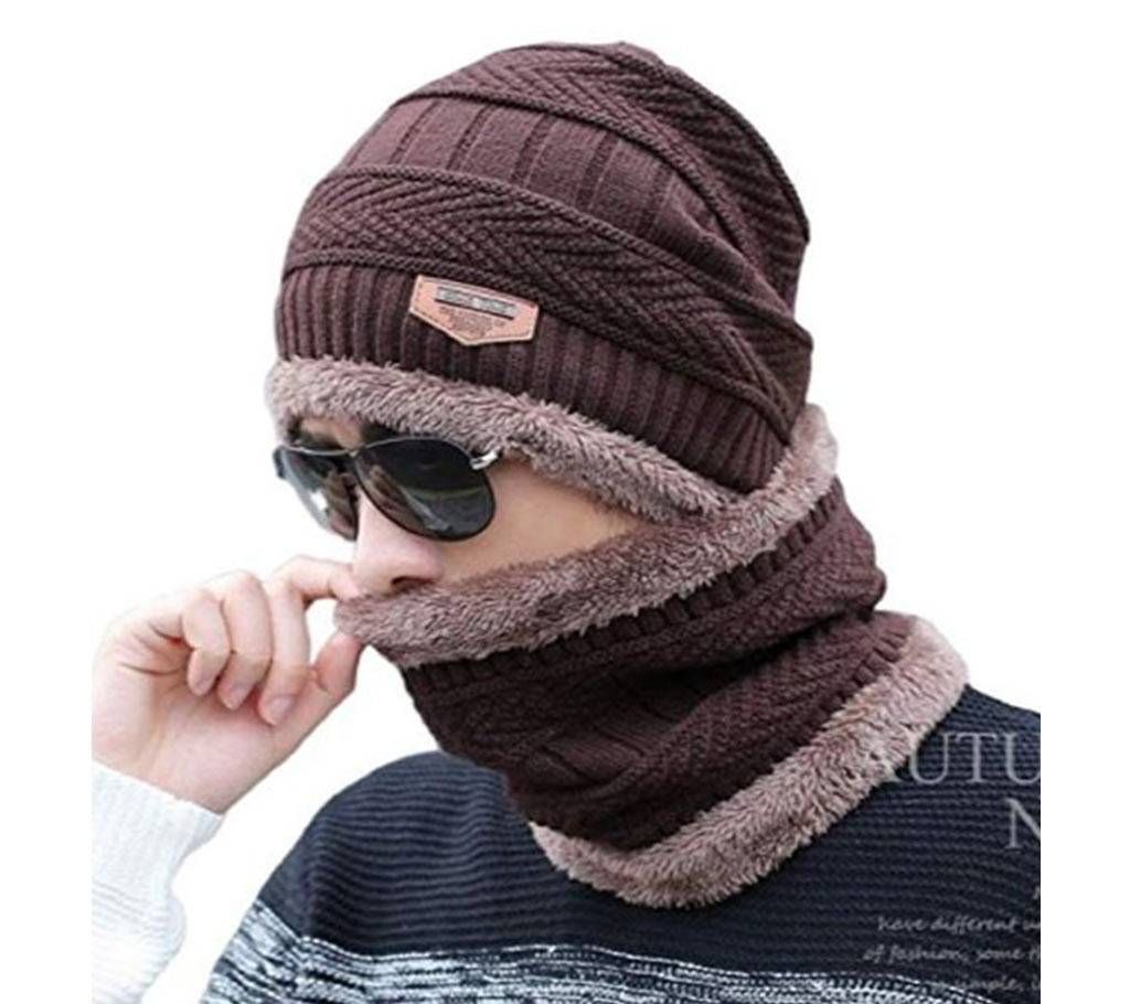 Winter Hat for Men & Women(chocolate color)