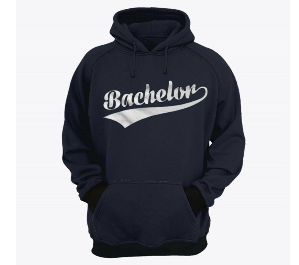 Bachelor-Navy Blue-Mens-Hoodie