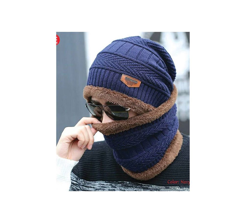 Winter cap ( Navy Blue)