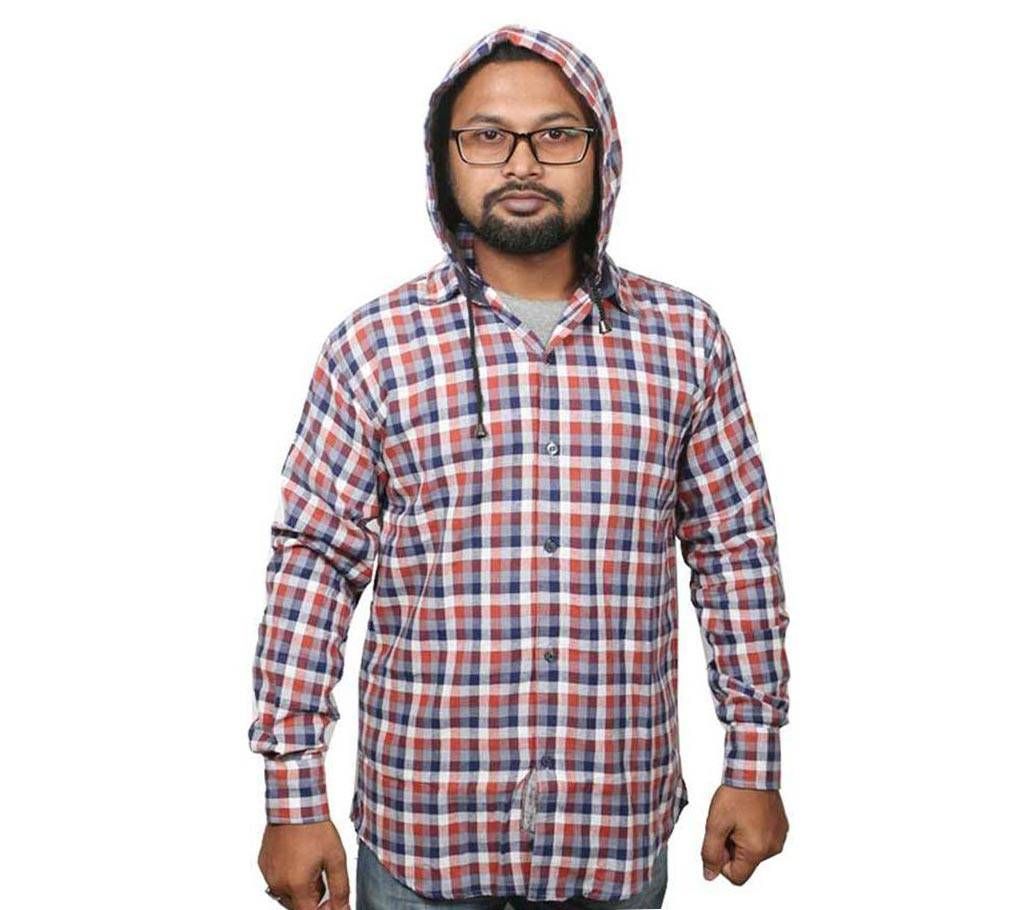 Mens full sleeve hoodie shirt