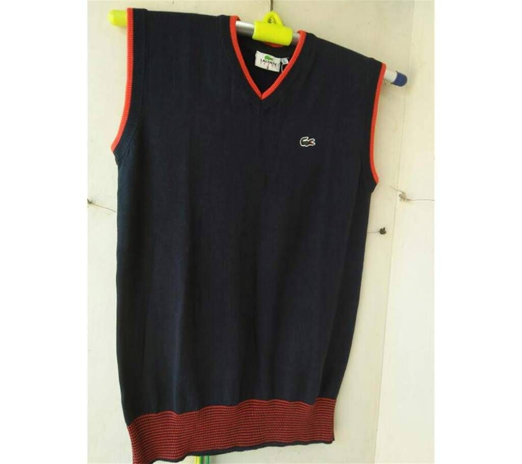 Half Sleeve Gents Sweater (Crocodile Navy blue)