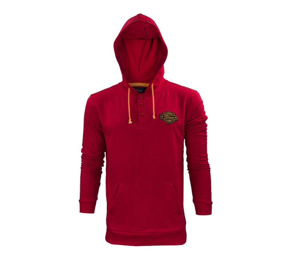 Mens Hoodie 37890 - RED