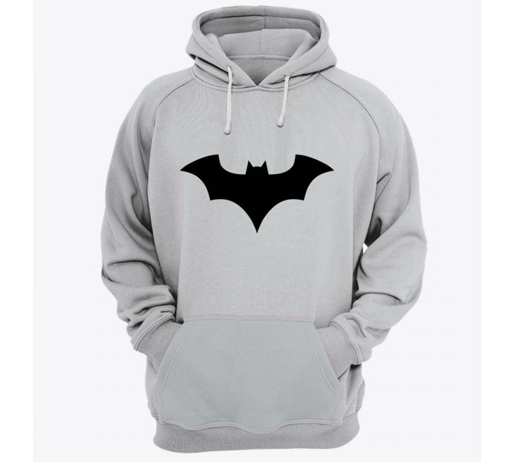 Batman-Beyond-Grey Melange-Mens-Hoodie