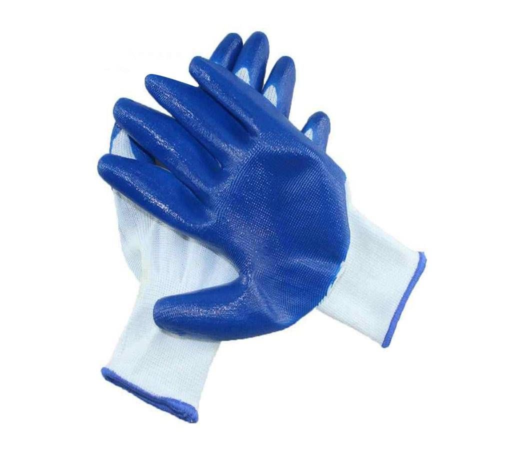 Safety Gloves Nylon With Nitrile Coated