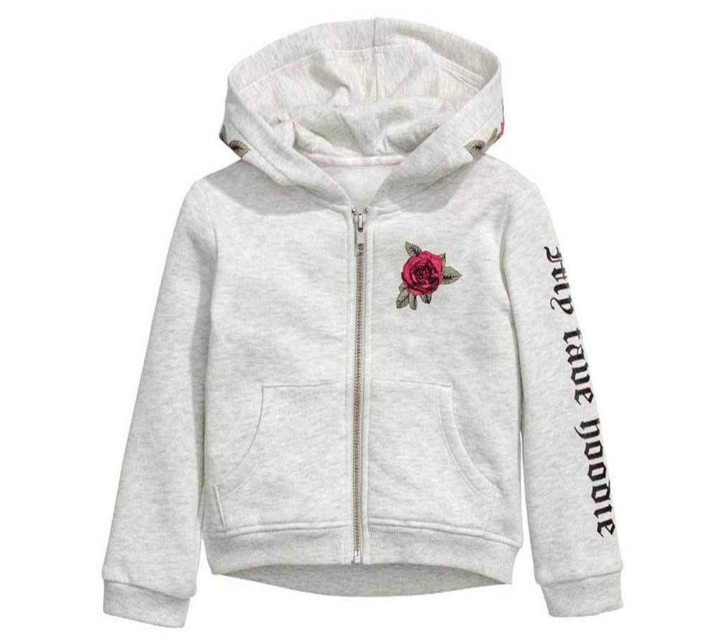 Printed Hooded Jacket For Teen/Ladies