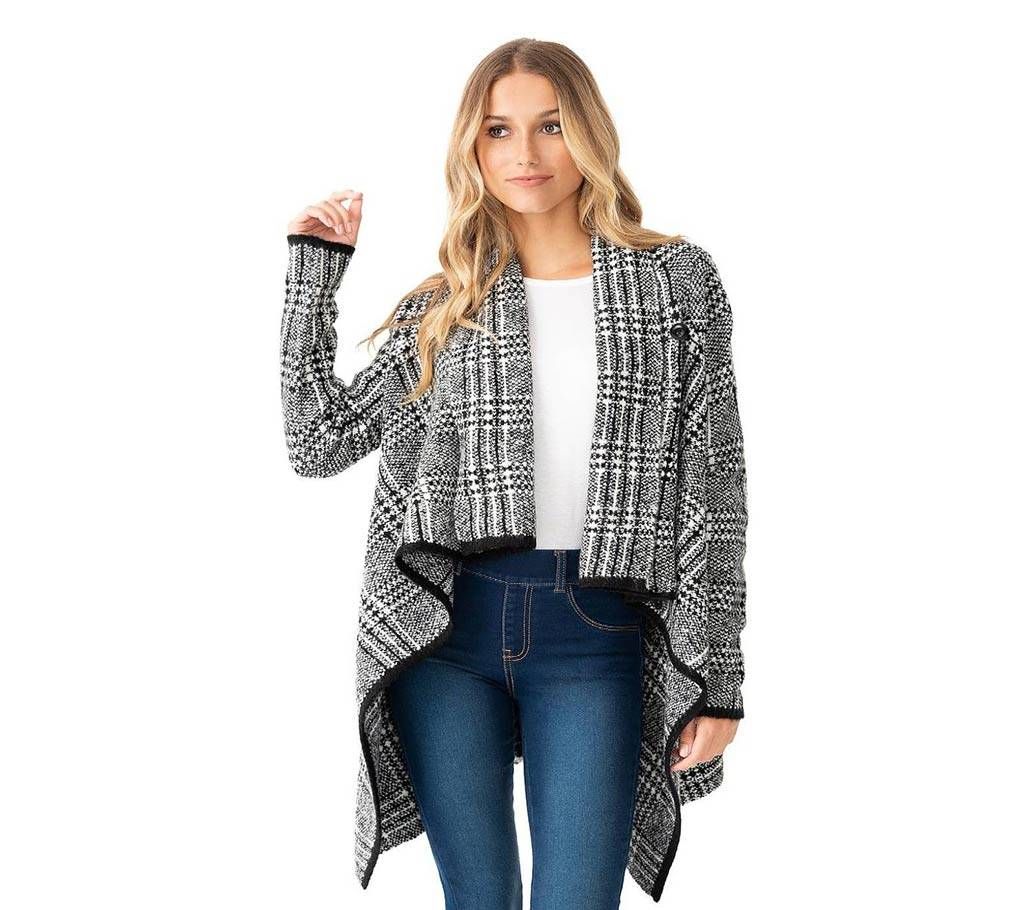 Women's  Waterfall Cardigan Sweater/Chador