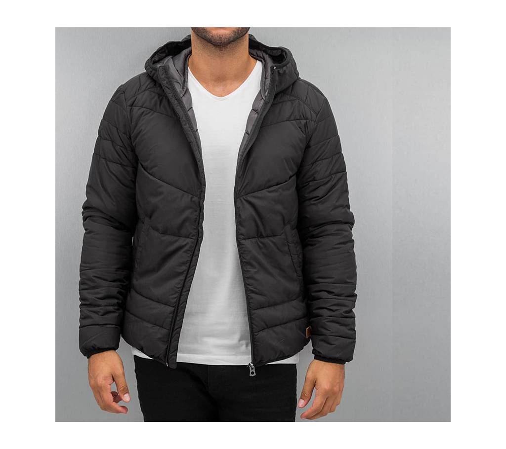 Gents Full Sleeve Puffer Hoodie jacket