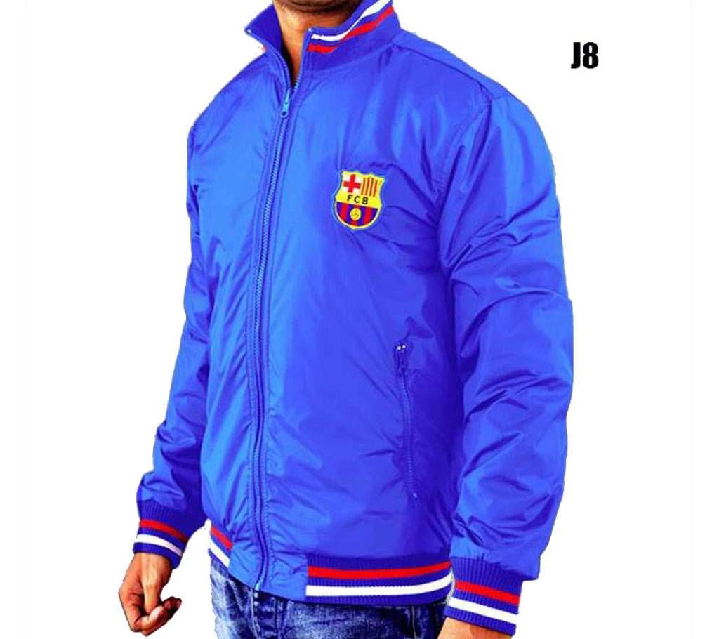 Sky Blue Biker Jacket