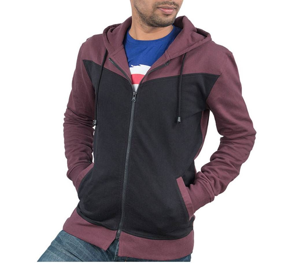Mens Hoodie 37912 - COFFEE
