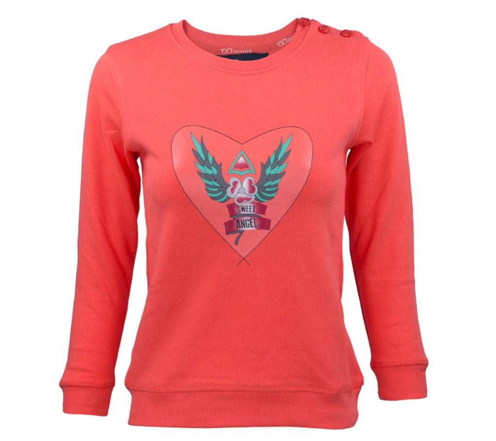 Girl Kids Sweatshirt - 37904 - H.CORAL
	
	
	
	
	
	
	
	
	
	
