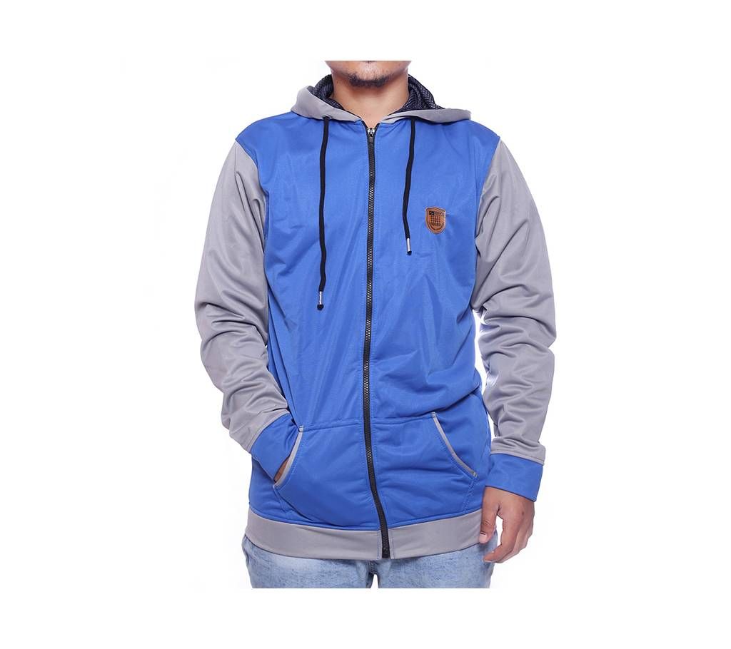 Men's Hoodie- Blue