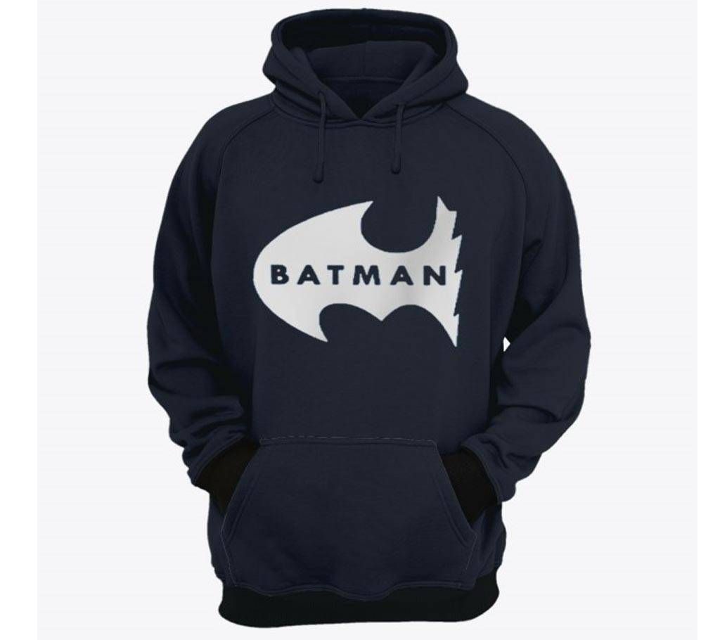 Batman -Navy Blue-Mens-Hoodie