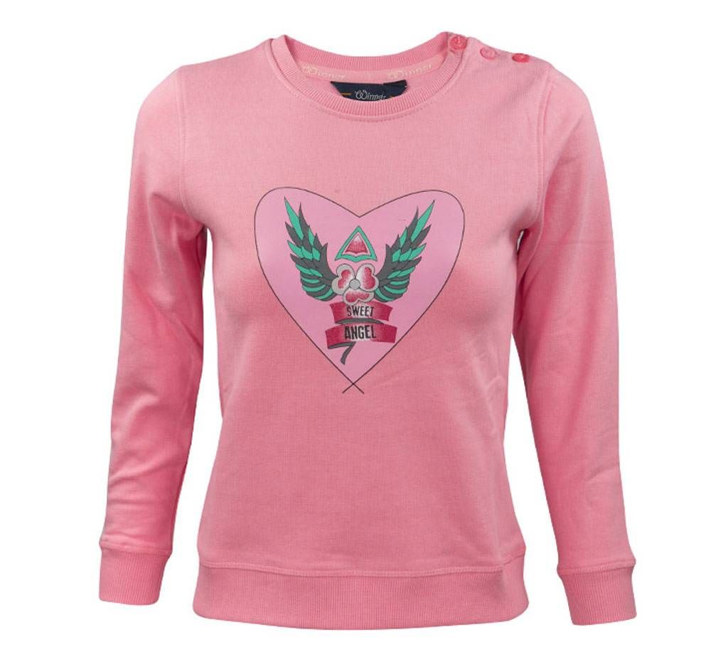 Girl Kids Sweatshirt - 37904 - L.PINK
	
	
	
	
	
	
	
	
	
	
