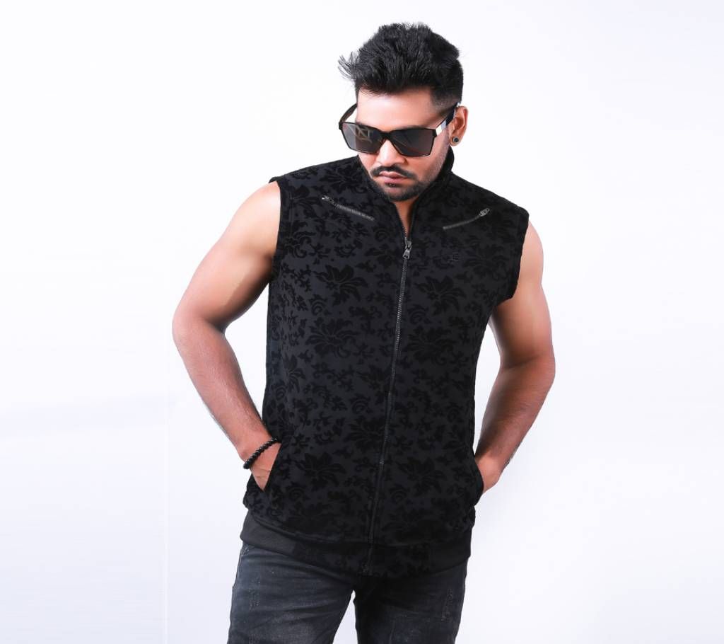 mens china cotton sleeveless jacket 