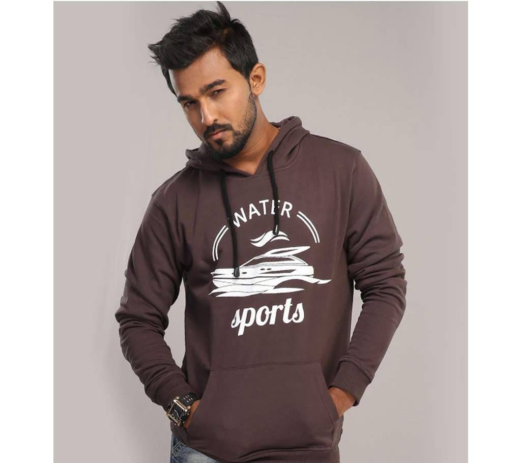 Winner Mens Hoodie W17-MH03- COFFEE 		
