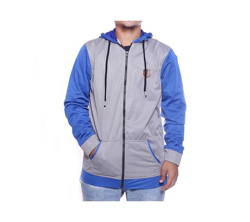 Men's Casual Hoodie- Ash