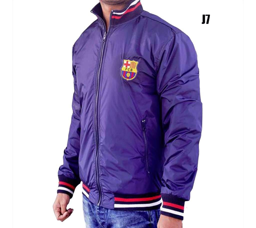 Navy Blue Biker Jacket